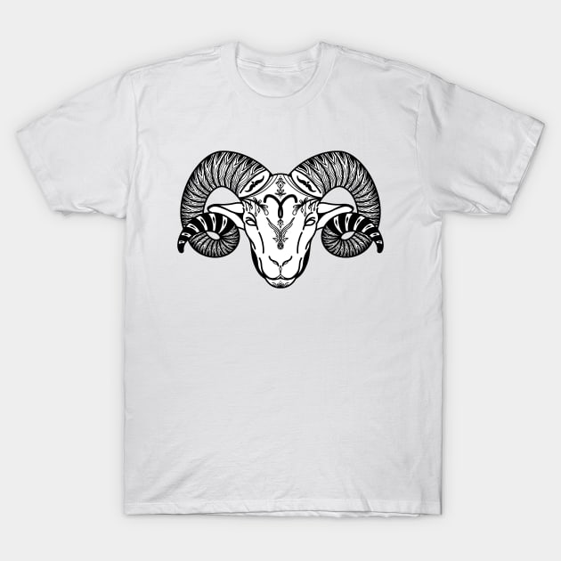 ARIES T-Shirt by Introvert Home 